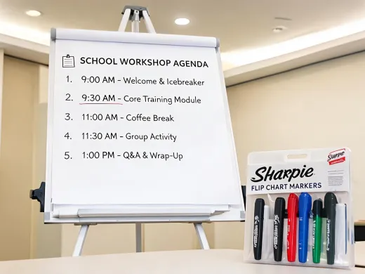 Sharpie flip chart marker set
